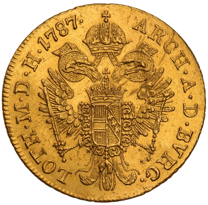 Austria Józef II dukat 1787 A Wiedeń